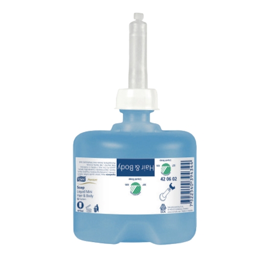 Picture of Šķidrās ziepes TORK Premium Mini Hair & Body S2, 475 ml