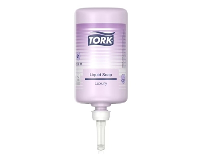 Picture of Šķidrās ziepes TORK Premium Soap Luxury S1,1L, 420911, violetā krāsā
