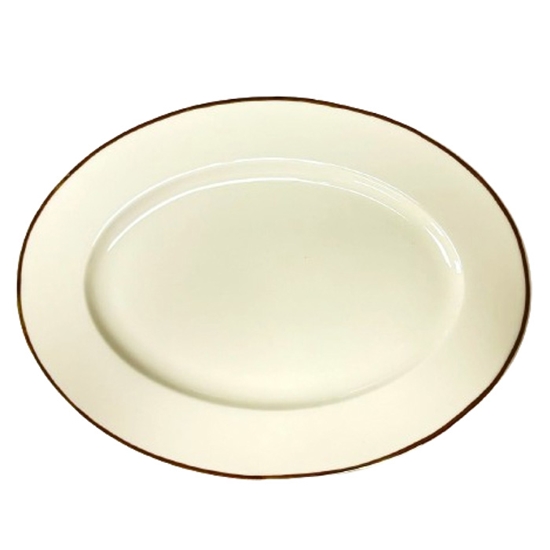 Picture of Šķīvis ovāls Prima Gold 30cm