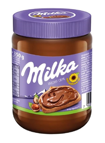 Picture of Šokolādes krēms MILKA lazdu riekstu 350g