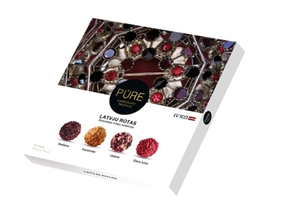 Picture of Šokolādes trifeļu kolekcija ''16'' ROTAS 135g, PURE