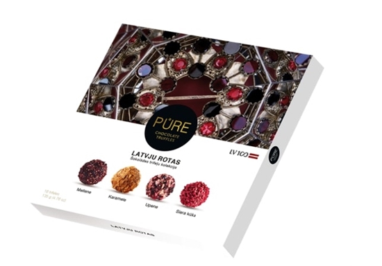 Picture of Šokolādes trifeļu kolekcija ''16'' ROTAS 135g, PURE