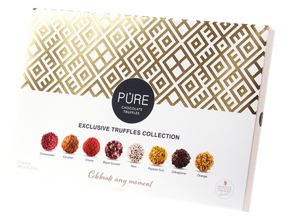 Picture of Šokolādes trifeļu kolekcija 32 265g, PURE CHOCOLATE