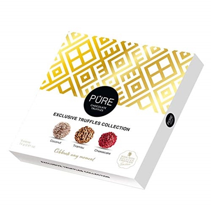 Picture of Šokolādes trifeļu kolekcija PURE 9, 74 g
