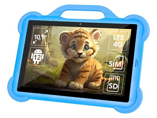 Picture of Tablet KidsTAB10 4G BLOW 4/64GB Niebieskie etui 