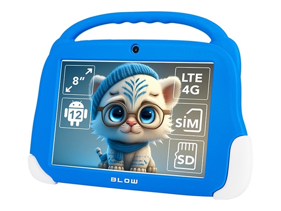 Picture of Tablet KidsTAB8 4G 4/64GB Niebieskie etui 