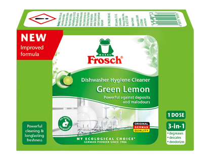 Изображение Tabletės indaplovėms  Frosch su žaliąja citrina 30x18g