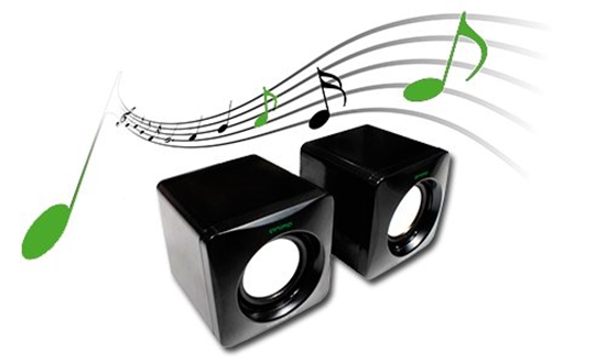Изображение Tacens Anima AS1Stereo Multimedia Desktop 2.0 Speakers 2x 4W with 3.5mm Audio / USB Power