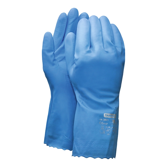 Picture of Darba cimdi TAMREX 3801, vinila, zilā krāsā, pāris, izmērs 7