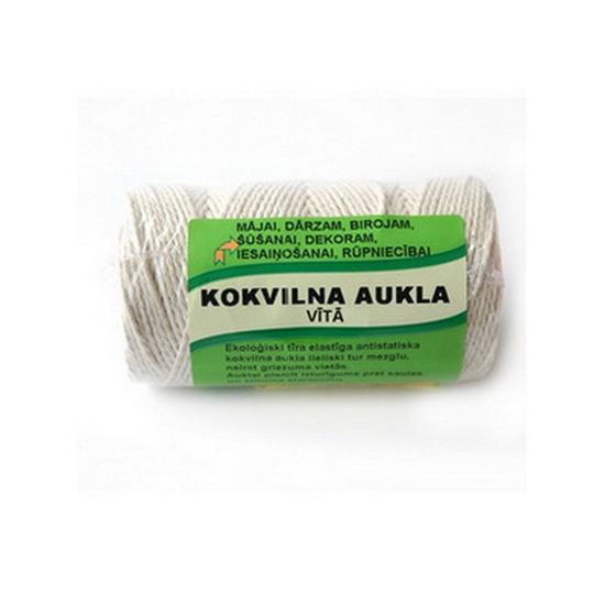 Изображение Kokvilna vītā aukla TANGENTE, Ø 1.8 mm, 100 m