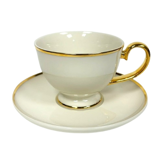 Picture of Tase ar apakštasi uz kājas Prima Gold 220ml 16cm