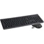 Изображение Tastatūra ar peli bezvada OKM071B ENG melna Omega