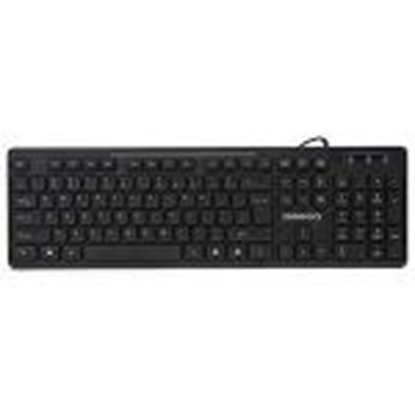 Picture of Tastatūra USB ENG melna OK07B Omega