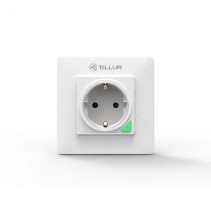 Изображение Tellur Smart WiFi Wall Plug 3000w, 16A, white