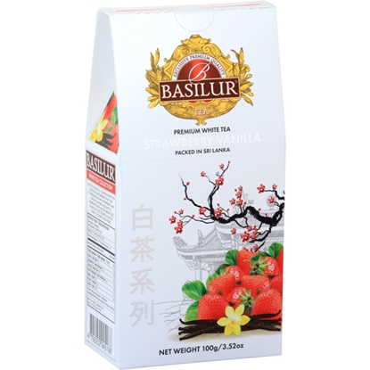 Picture of Tēja baltā Basilur Premium Strawberry Vanilla 100g