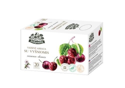 Attēls no Tēja ŽOLYNĖLIS, augļu tēja "Summer Taste" ar ķiršiem, 50 g (2,5 g x 20 pcs)