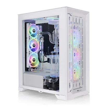 Изображение Obudowa CTE T500 Full Tower ARGB 14cmx3 Tempered Glassx2 - Snow 