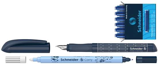 Picture of Tintes pildspalva ar maināmiem kārtridžiem Easy assorted