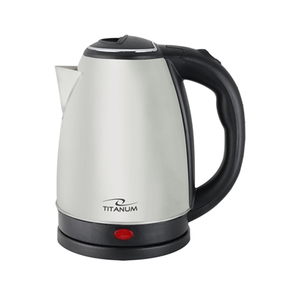 Attēls no Titanum TKK102X Electric kettle 1.8L 1800W Inox Silver