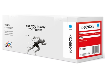 Attēls no Toner do Canon MF752 CRG069H TC-069CXN Cyan 100% nowy 