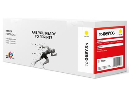 Attēls no Toner do Canon MF752 CRG069H TC-069YXN Żółty 100% nowy 