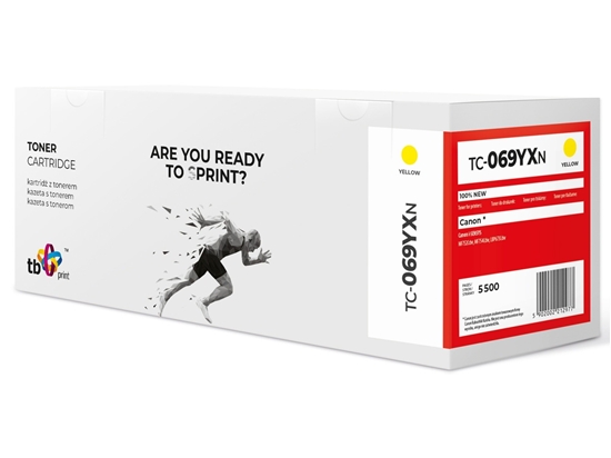 Picture of Toner do Canon MF752 CRG069H TC-069YXN Żółty 100% nowy 