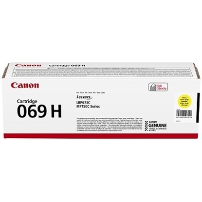 Picture of TONER YELLOW 5.5K CRG-069H/5095C004 CANON
