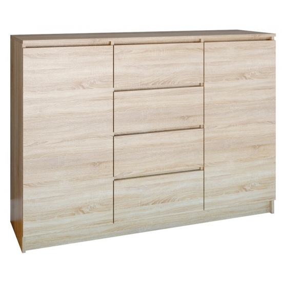 Изображение Topeshop 2D4S SONOMA chest of drawers