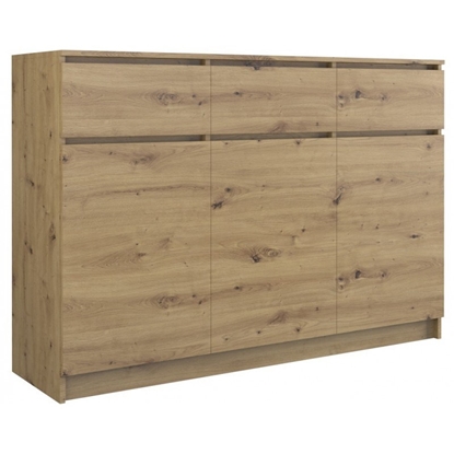 Picture of Topeshop 3D3S ARTISAN chest of drawers