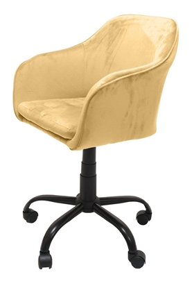 Picture of Topeshop FOTEL MARLIN ŻÓŁTY office/computer chair Padded seat Padded backrest