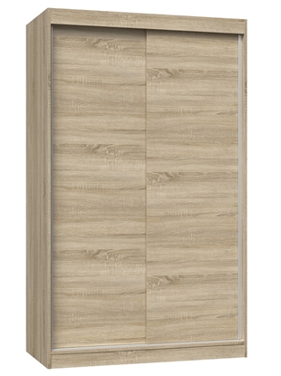 Picture of Topeshop IGA 120 SON B KPL bedroom wardrobe/closet 7 shelves 2 door(s) Sonoma oak
