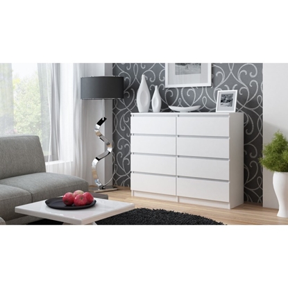 Picture of Topeshop M8 120 BIEL chest of drawers
