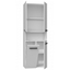 Attēls no Topeshop NEL 1K DK BIEL bathroom storage cabinet White