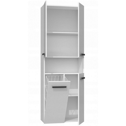 Attēls no Topeshop NEL 1K DK BPOŁ bathroom storage cabinet White
