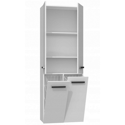 Attēls no Topeshop NEL 2K DD BIEL bathroom storage cabinet White