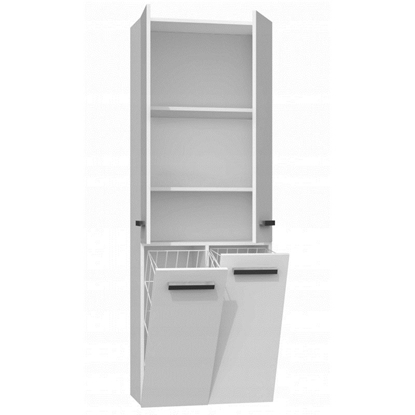 Picture of Topeshop NEL 2K DD BPOŁ bathroom storage cabinet White