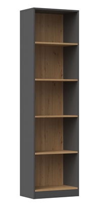 Attēls no Topeshop R50 ANT/ART office bookcase