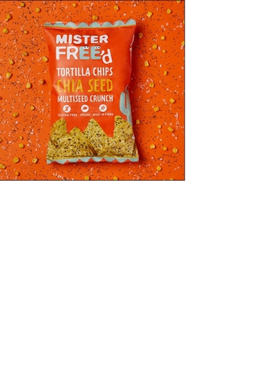 Изображение Tortiljas čipsi MISTER FREE`d ar čia sēklām, 135g