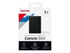 Изображение Toshiba Canvio Slim external hard drive 1 TB Black