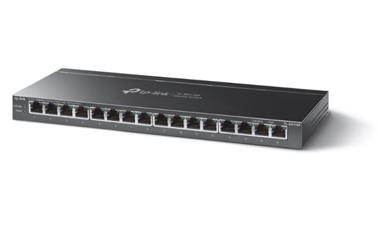 Изображение TP-Link 16-Port Gigabit Desktop Switch with 16-Port PoE+