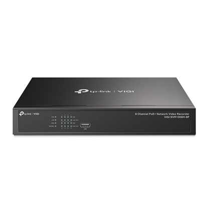 Picture of TP-Link VIGI NVR1008H-8P network video recorder Black