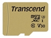 Picture of Transcend microSDHC 500S     8GB Class 10 UHS-I U1 + SD Adapter
