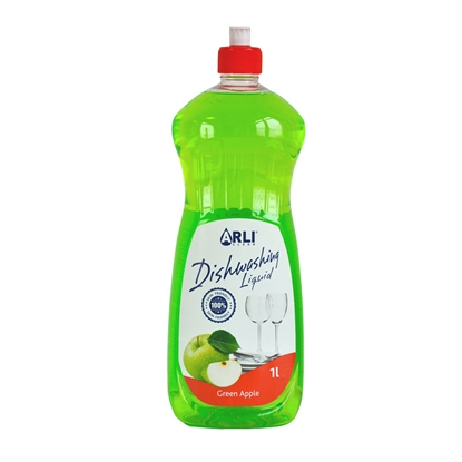 Изображение Trauku mazgāšanas līdzeklis ARLI CLEAN ar ābolu aromātu, 1 l