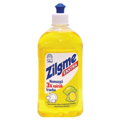 Изображение Trauku mazgāšanas līdzeklis ZILGME ar citronu smaržu, 500 ml