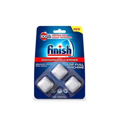 Attēls no Trauku mazgāšanas mašīnu kopšanas līdzeklis FINISH, 3 tabletes