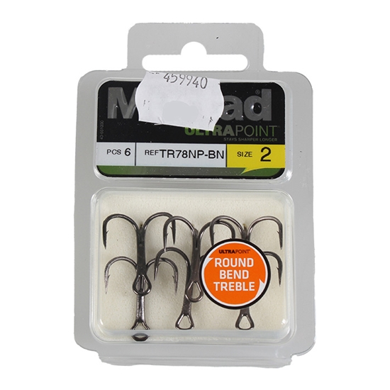 Изображение Trīsžuburis Mustad KVD Elite Round 1X Strong 6gab.