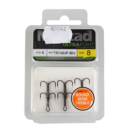 Изображение Trīsžuburis Mustad KVD Elite Round 1X Strong 6gab.