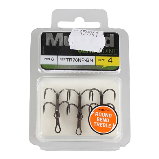 Изображение Trīsžuburis Mustad KVD Elite Round 1X Strong 6gab.