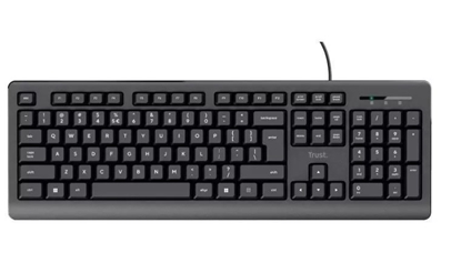 Picture of Trust Basics keyboard USB QWERTY US English Black