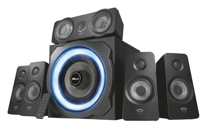 Изображение Trust GXT 658 Tytan 5.1 speaker set 90 W Universal Black 5.1 channels